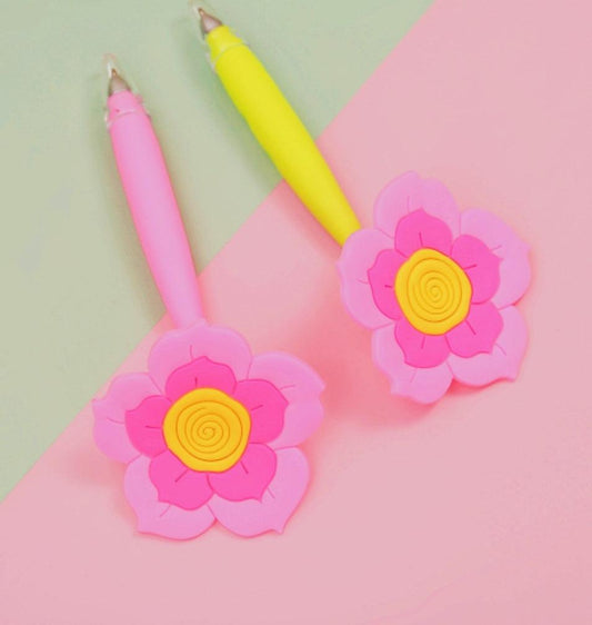 Pink Flower Pen-Fredefy