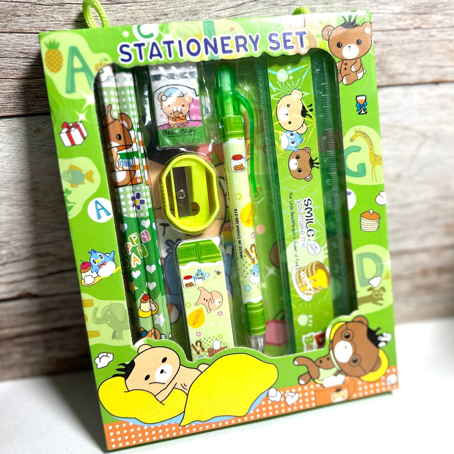 Bear's Happiness Stationery Gift Set