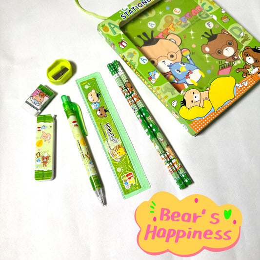 Bear's Happiness Stationery Gift Set