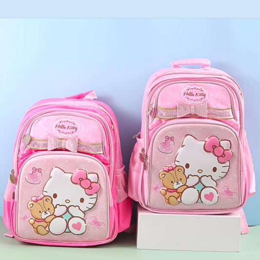 Beautiful Pink Hello Kitty School Bag-Fredefy