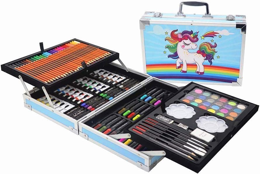 Coloring Kit Briefcase - 145 Pieces