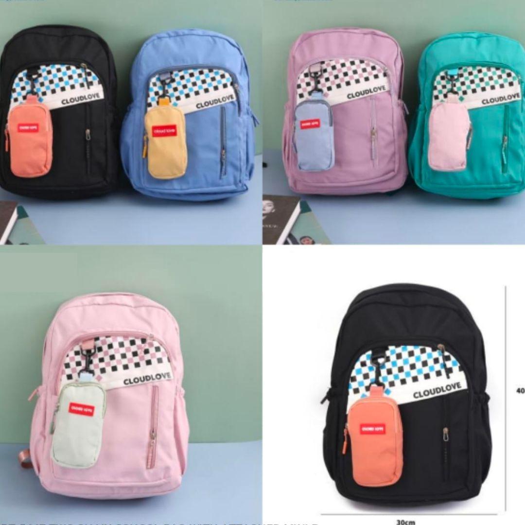 Cool School Bag With Pouch-Fredefy