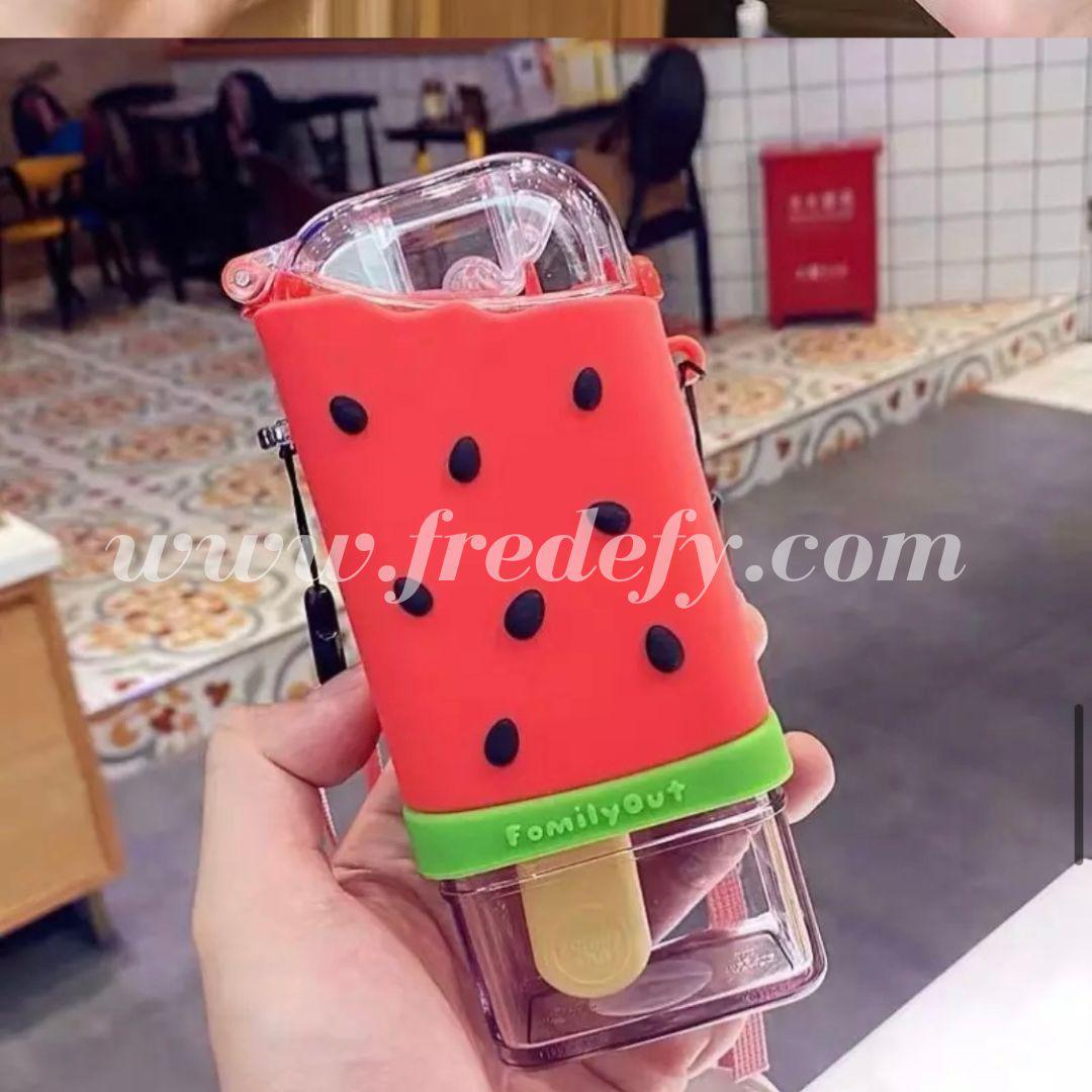 Fruit Ice Cream Bottle With Sling - 300 ml-Fredefy