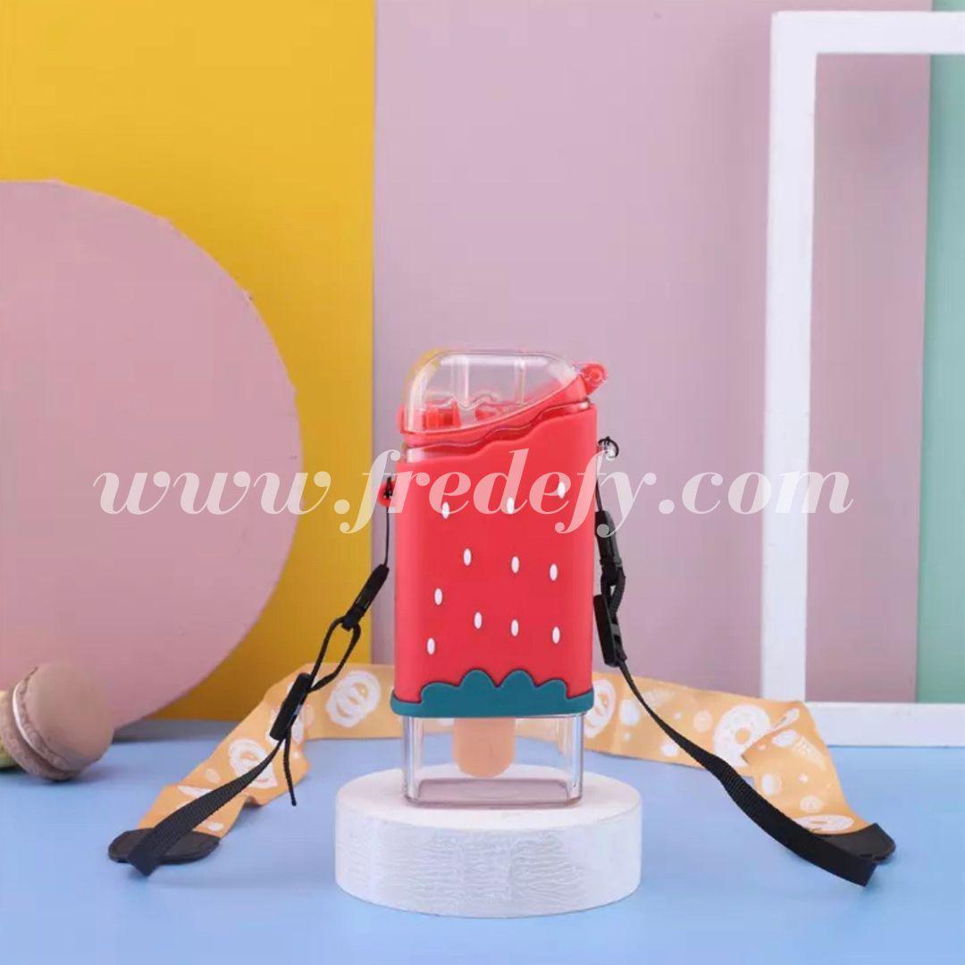 Fruit Ice Cream Bottle With Sling - 300 ml-Fredefy