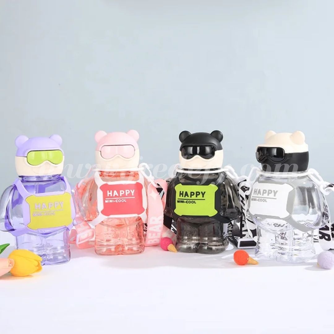 Happy Space Panda Bottle - 800 ml-Fredefy