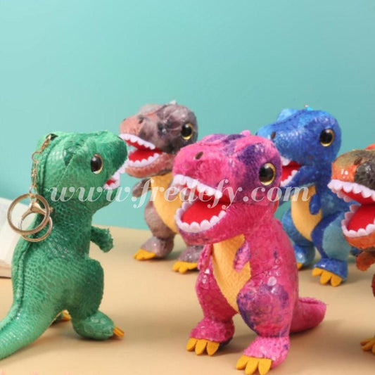 Jumbo Dino Soft Toy Keychain-Fredefy