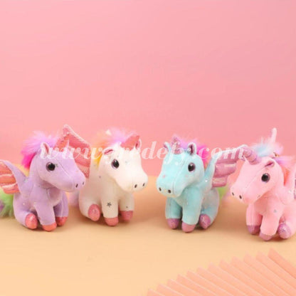 Jumbo Unicorn Soft Toy Keychain-Fredefy