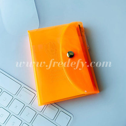 Neon 3 Fold Pocket Diary With Pen-Fredefy