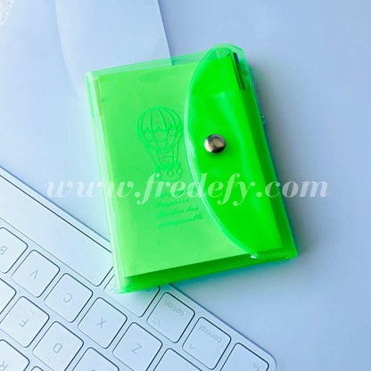 Neon 3 Fold Pocket Diary With Pen-Fredefy