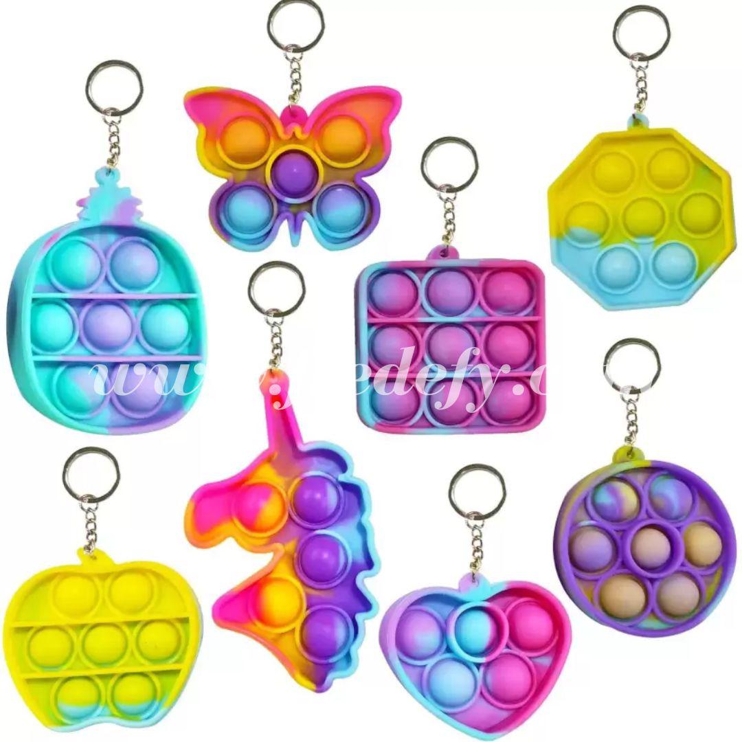 Pop It Keychains - Pack of 2-Fredefy