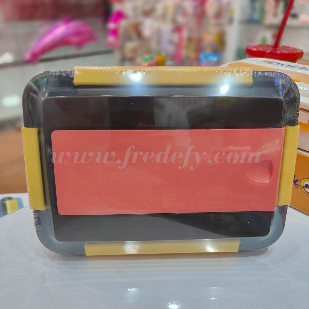Stylish 4 Steel Compartment Lunch Box-Fredefy