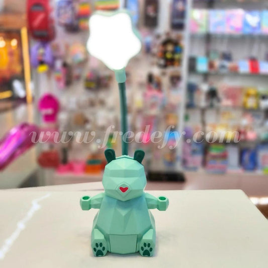 Teddy Lamp With Pencil Stand-Fredefy