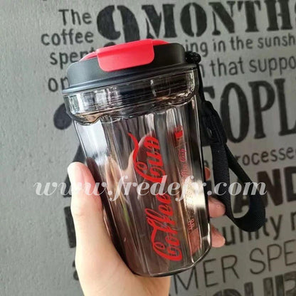 Transparent Sipper/Coffee Mug-Fredefy