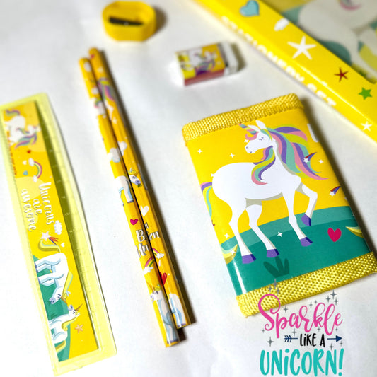 Unicorn Sparkle Stationery Gift Set