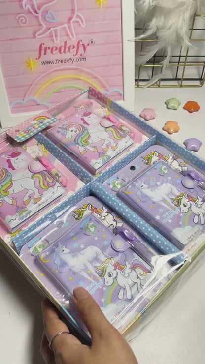 Unicorn Diary & Pen Set