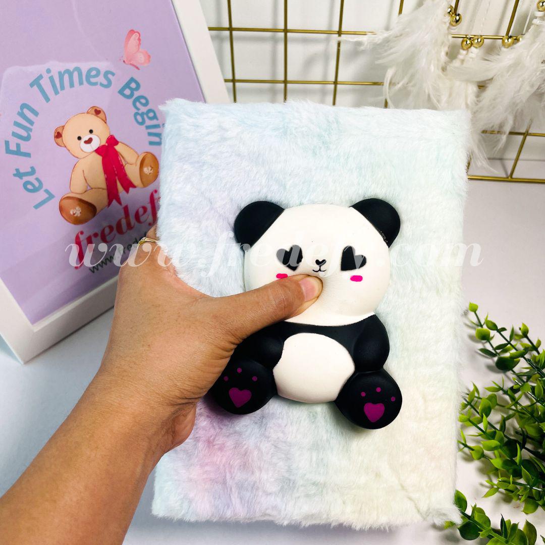 3D Squishy Panda Fur Diary-Fredefy