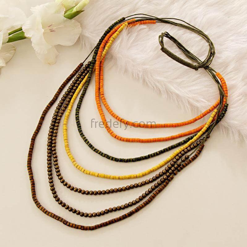 Beads Fashion Necklace-Fredefy