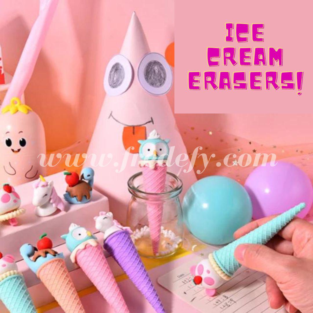 Big Ice Cream Eraser-Fredefy