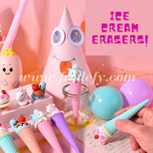 Big Ice Cream Eraser-Fredefy