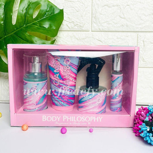 Body Philosophy Gift Set - Pink Splash-Fredefy