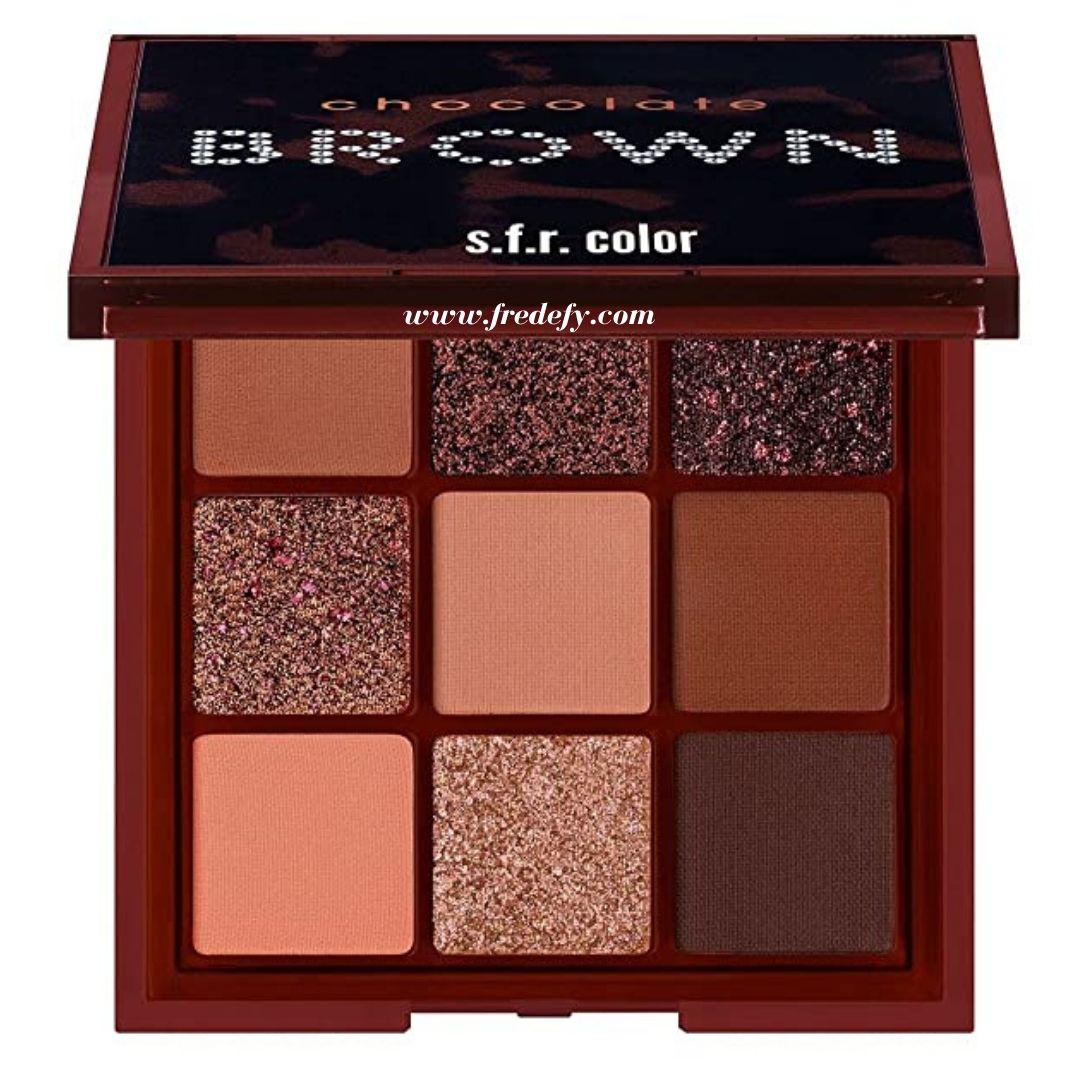 Chocolate Brown Eyeshadow Palette-Fredefy