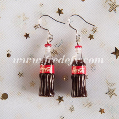 Coca-Cola Earrings-Fredefy