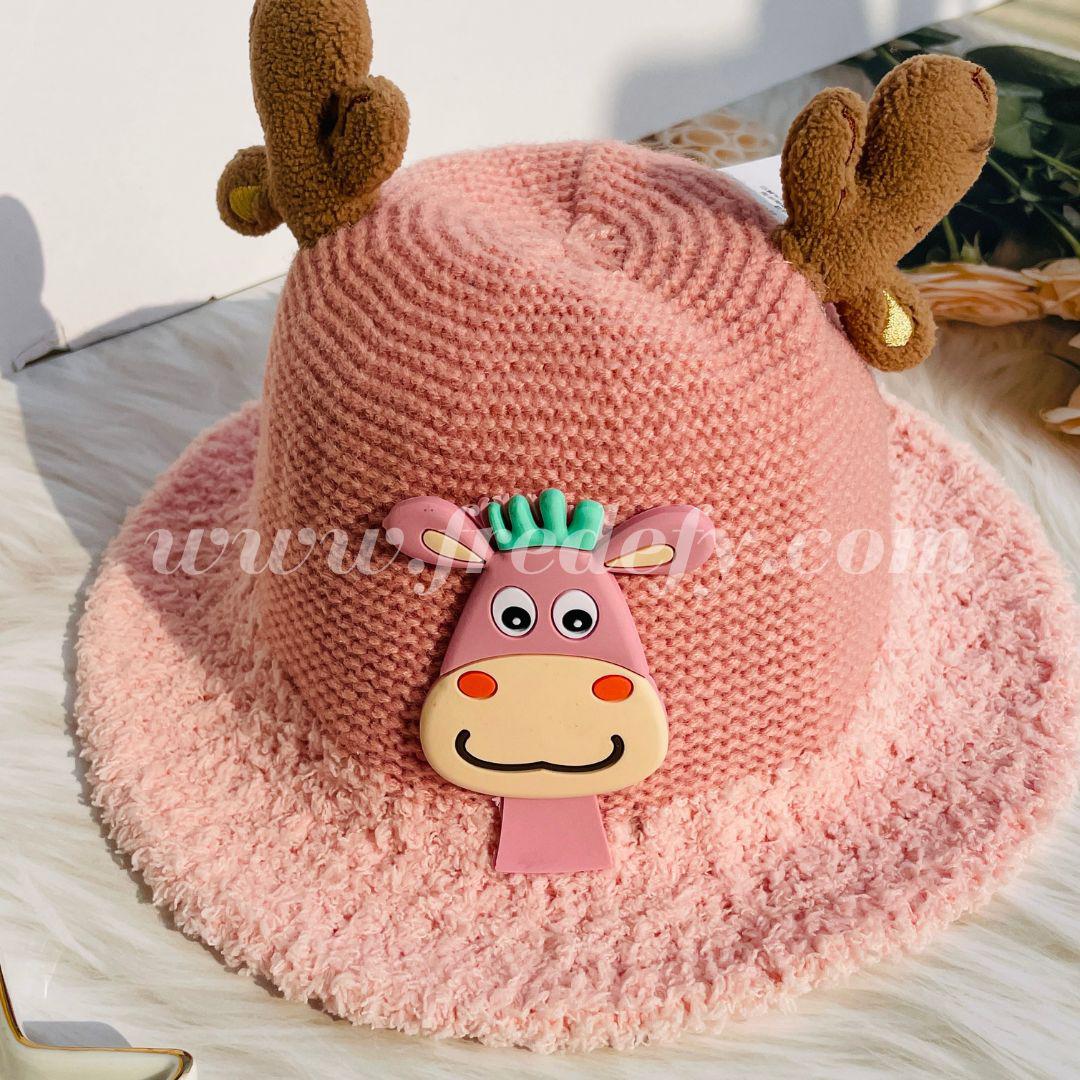 Cozy Hat With Horns-Fredefy