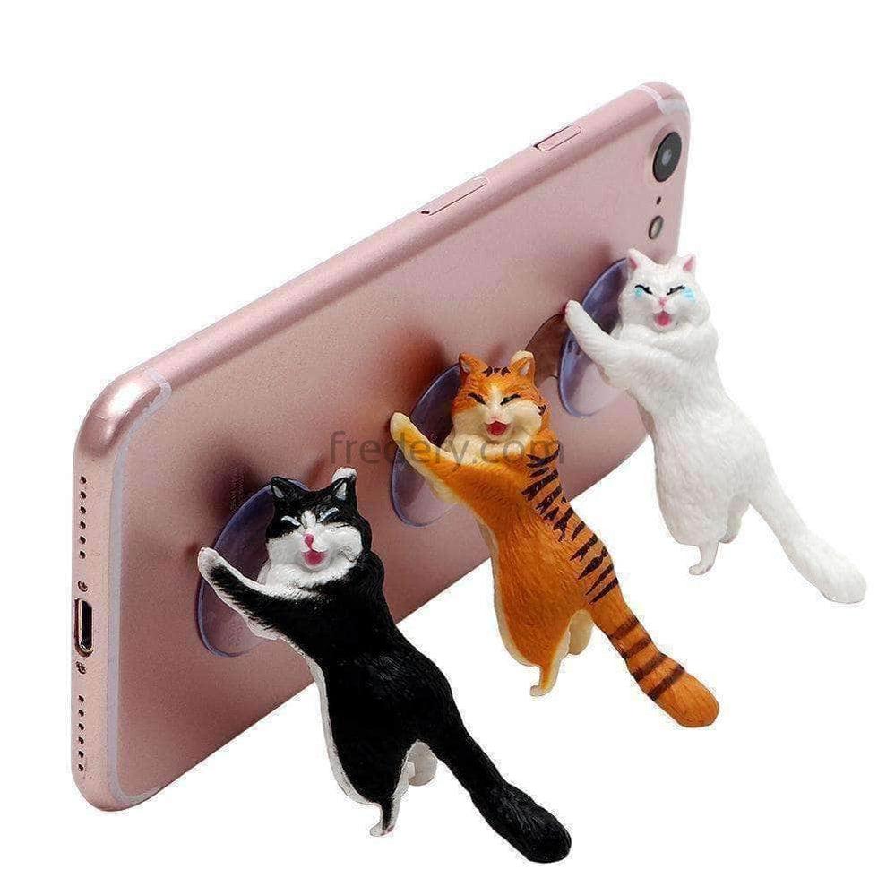 Cute Cat Mobile Phone Stand-Fredefy