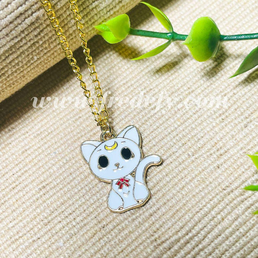 Cute Cat Necklace-Fredefy