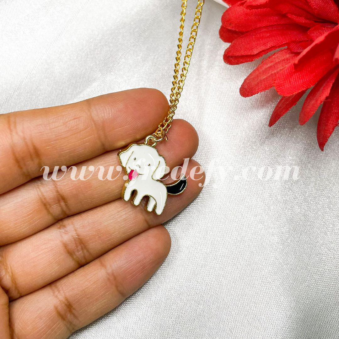 Cute Puppy Necklace-Fredefy