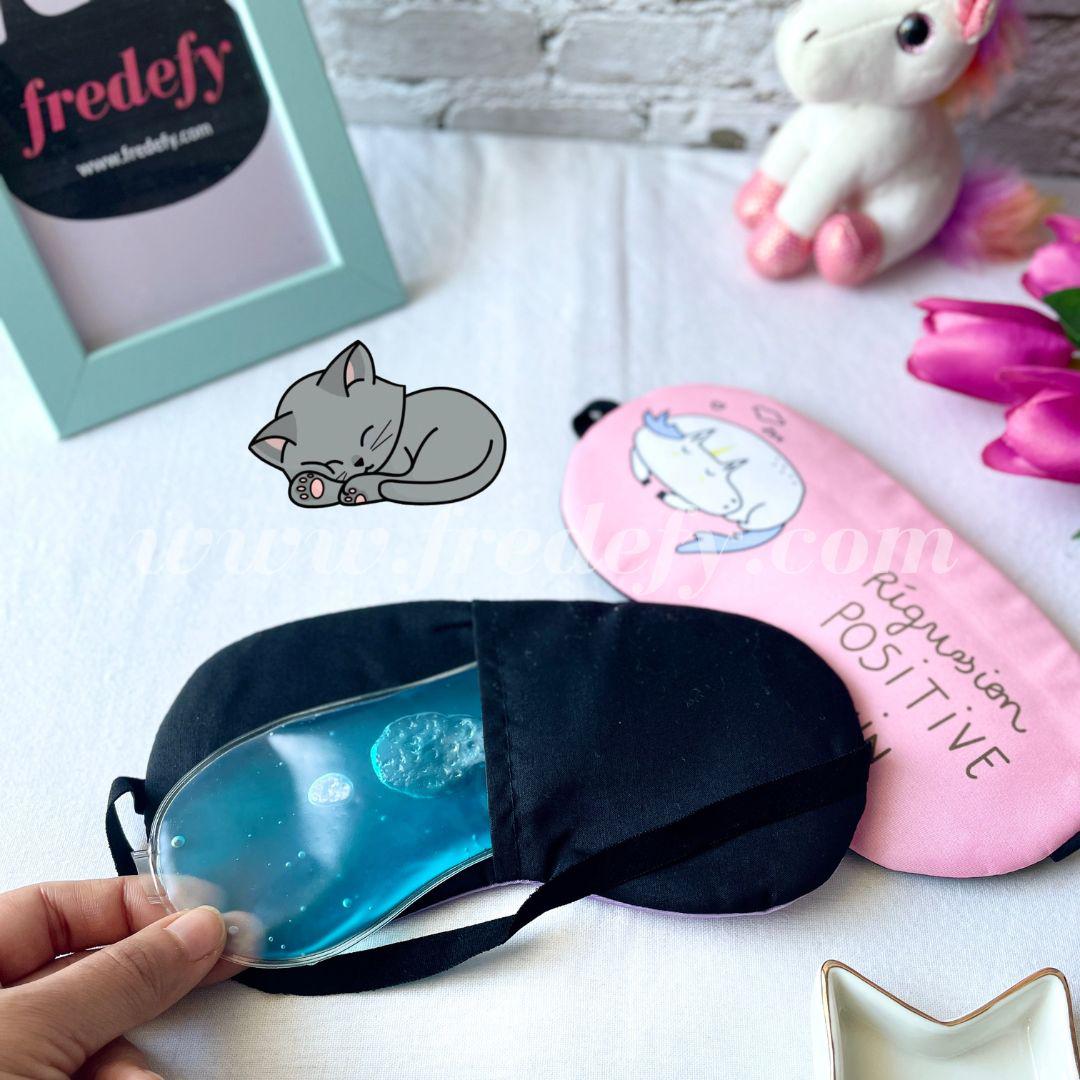 Eye Mask With Cooling Gel Pad-Fredefy