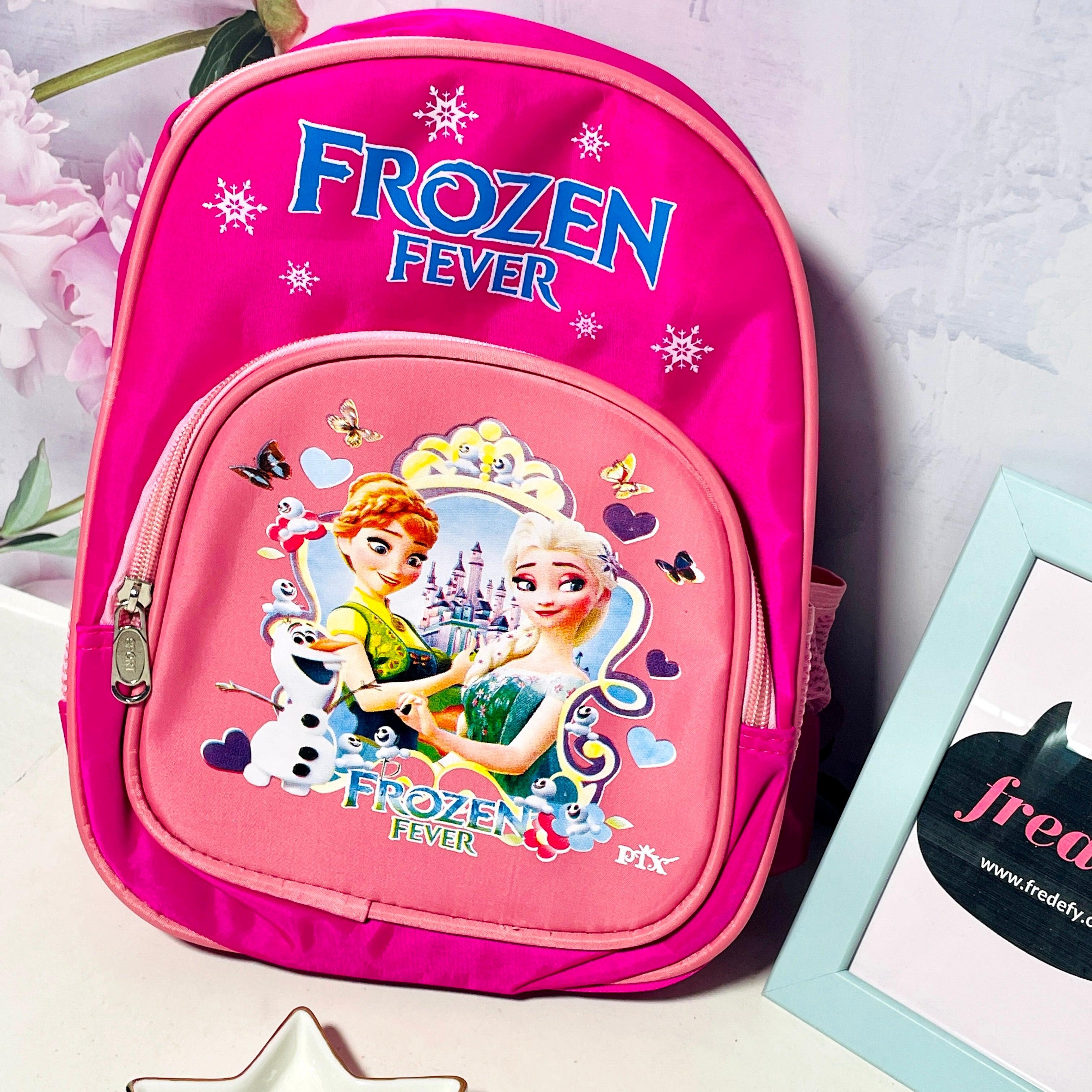 Buy Disney Frozen Elsa and Anna Purple 16 Inch Backpack School Bag Online  at desertcartINDIA