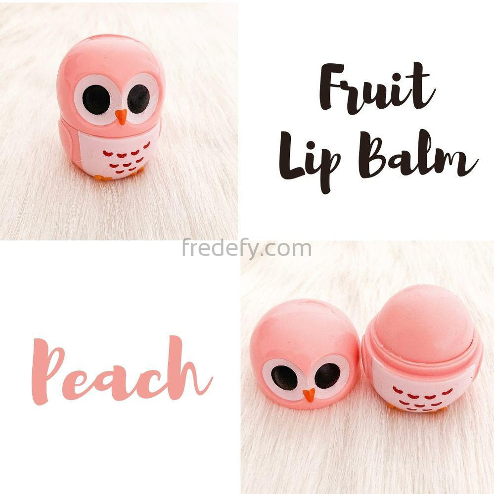 Fruit Owl Shape Lip Balm-Fredefy