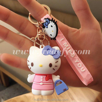 Hello Kitty Keychain-Fredefy