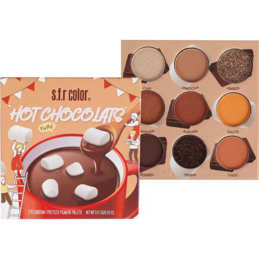 Hot Chocolate Eyeshadow Palette-Fredefy