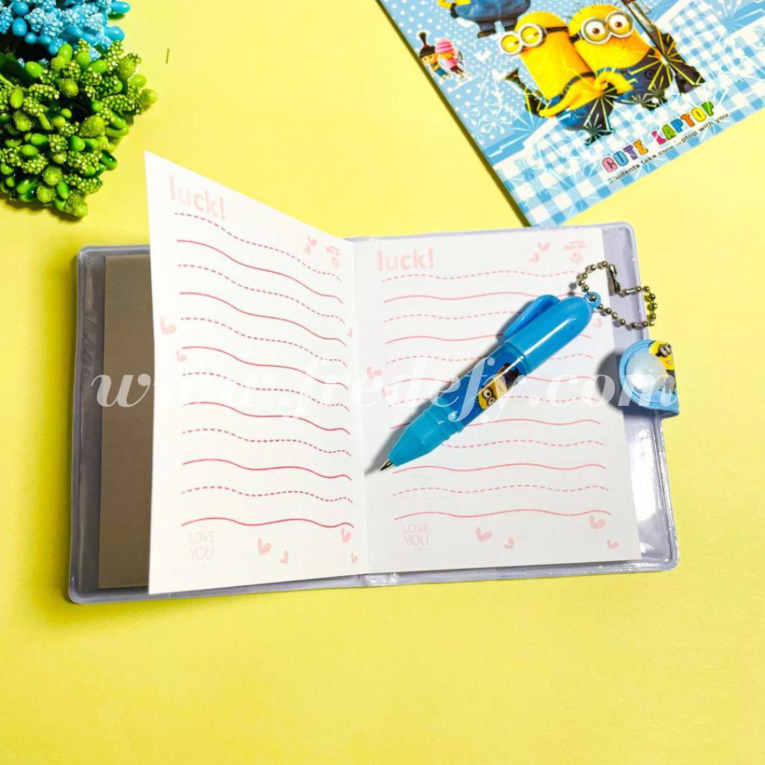Minions Diary & Pen Set-Fredefy