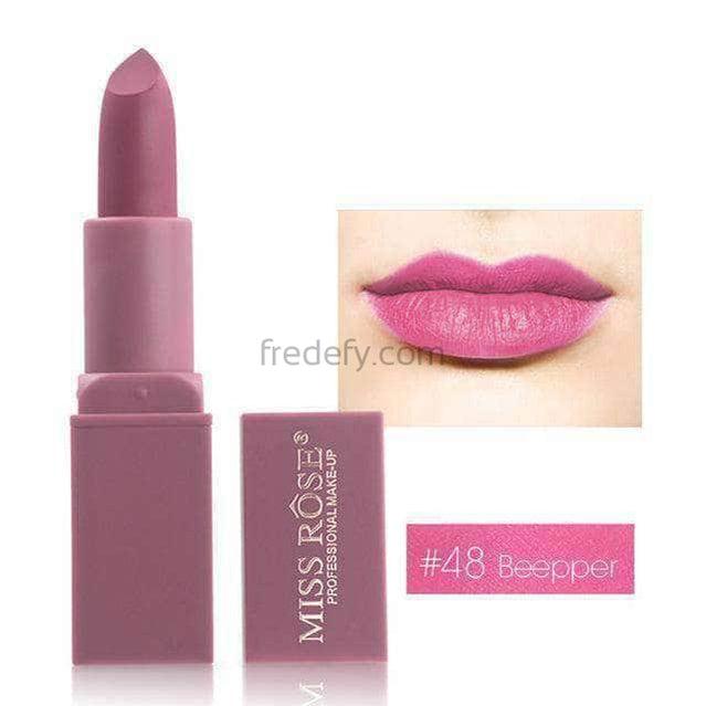 Miss Rose Moisturizing Lipstick with Vitamin E-Fredefy