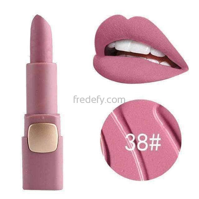 Miss Rose Velvet Nude Lipstick-Fredefy