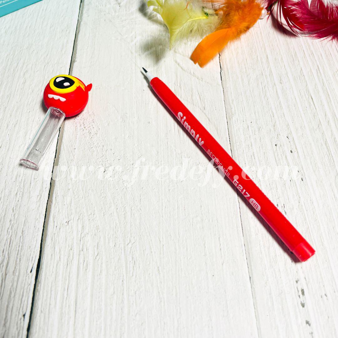 Monster Pencil With Eraser - Pack of 2-Fredefy