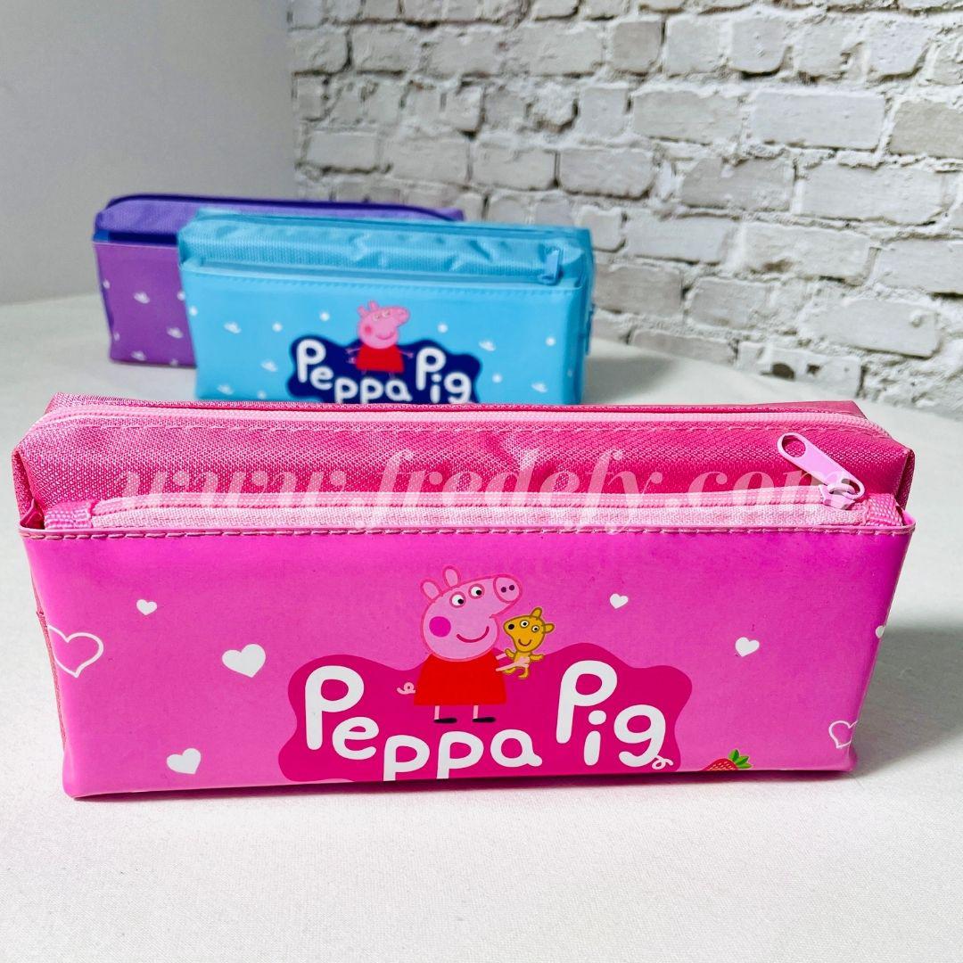 Peppa Pig Dual Zip Jumbo Pouch-Fredefy