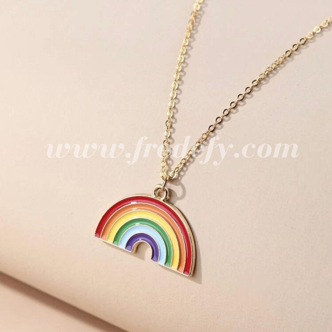 Rainbow Necklace-Fredefy