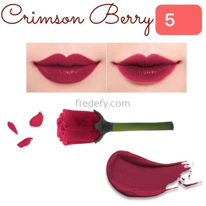 Rose Flower Mirror Lipstick-Fredefy