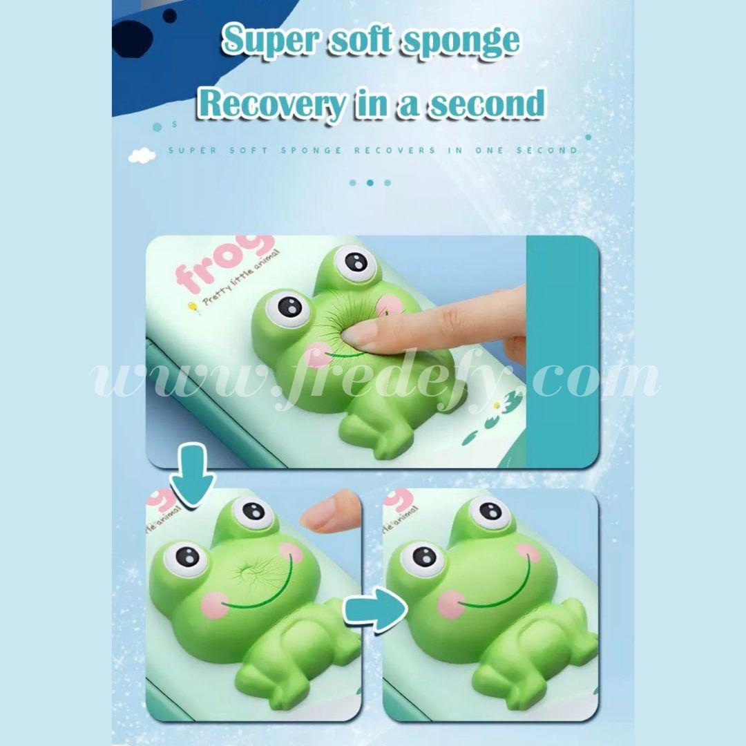 Squishy Frog Pencil Box-Fredefy