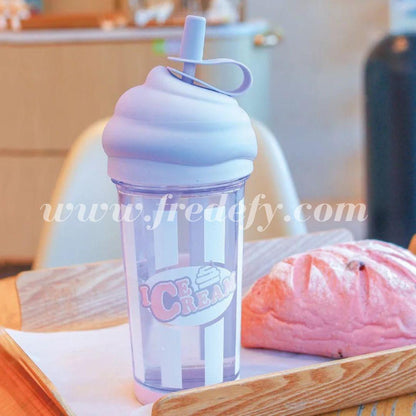 Squishy Ice Cream Sipper-Fredefy