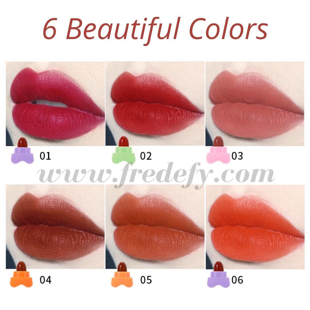 Star Lipsticks - Pack of 6-Fredefy