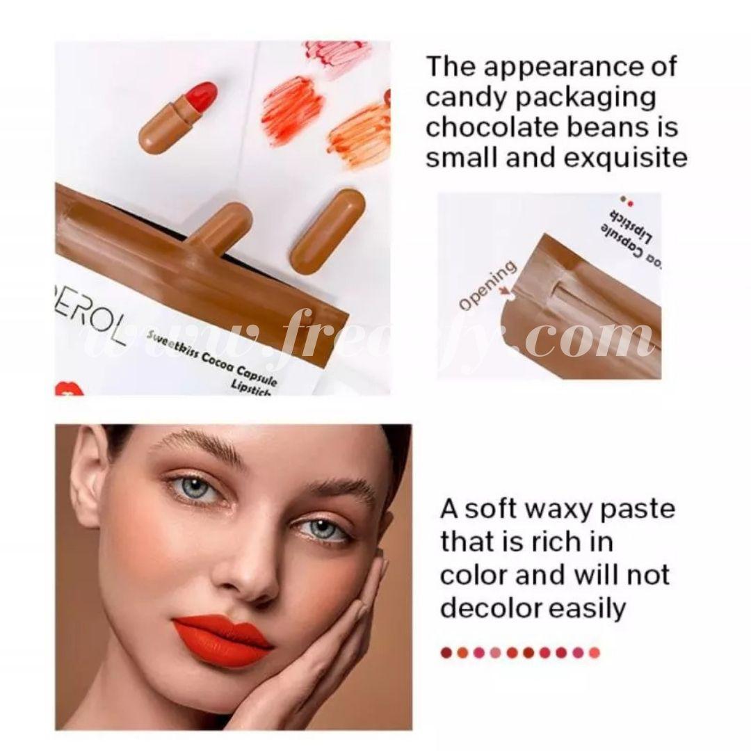 Sweet Kiss Cocoa Lipsticks - Pack of 10-Fredefy