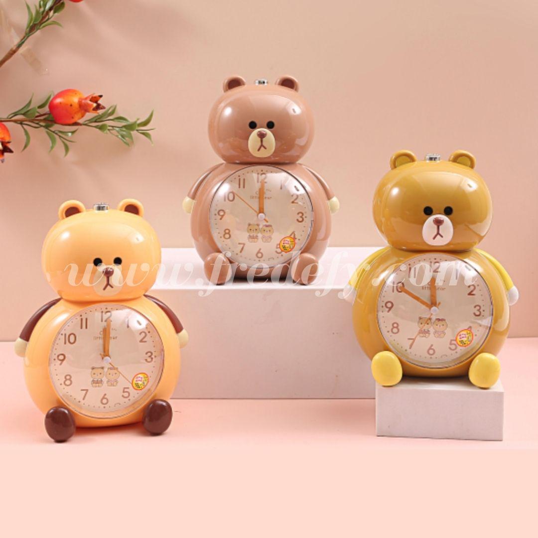Teddy Bear Alarm Clock-Fredefy