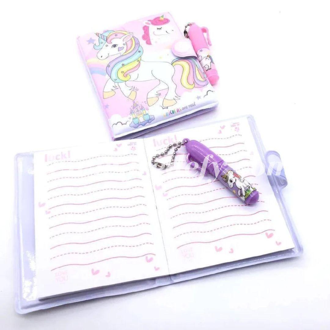 Unicorn Diary & Pen Set-Fredefy