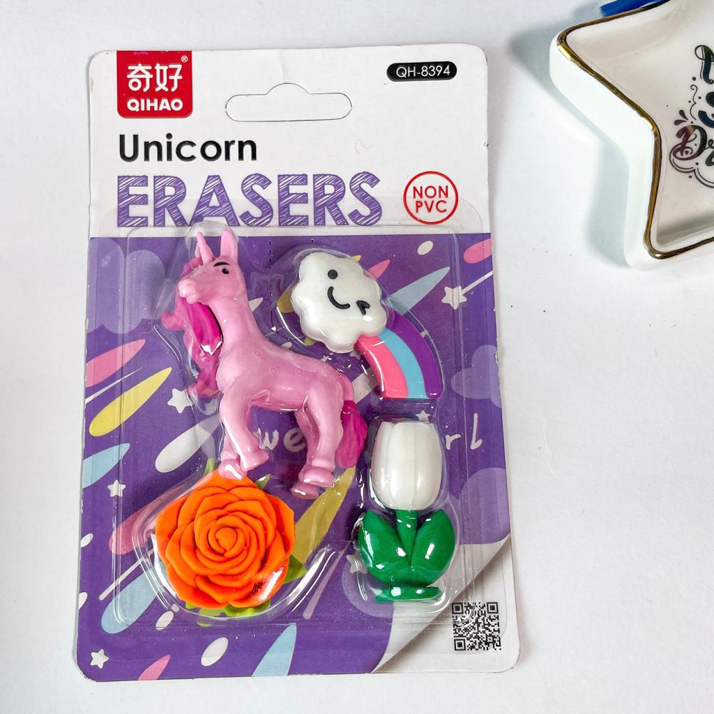 Unicorn Eraser Set-Fredefy