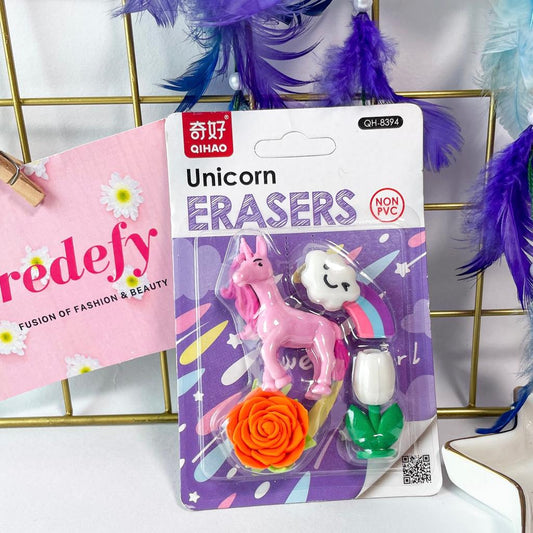 Unicorn Eraser Set-Fredefy
